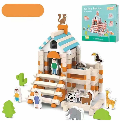 Educational Wooden Building Blocks