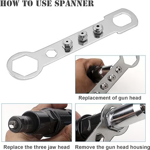 🛠️Professional Electric Rivet Gun Adapter Kit