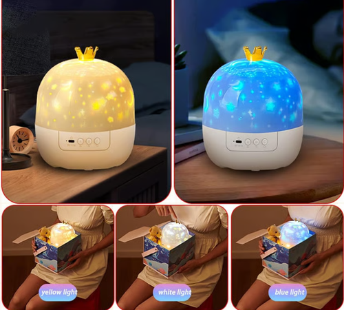 ⭐Projector Night Light for Kids 15 Sets of Films🌙Type-C Charging🔋