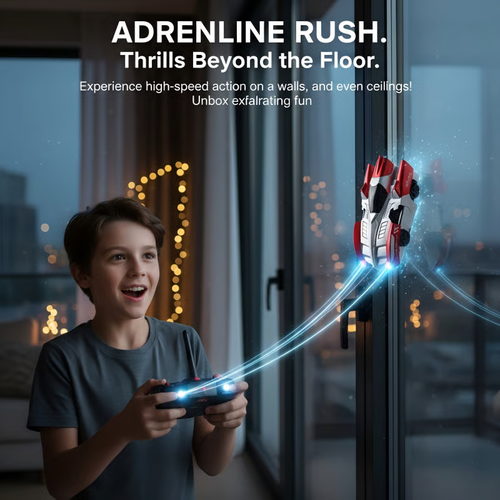 🎉Wall Climbing Remote Control Car- Dual Mode 360° Rotating– Defy Gravity, Race Anywhere!