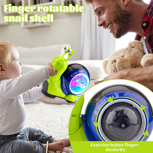 Crawling Snail Baby Toy