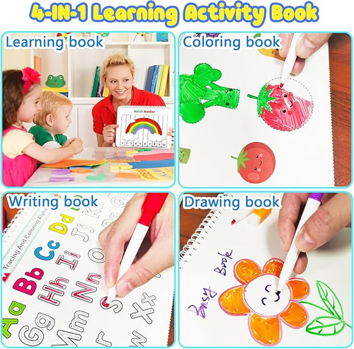 Exclusive Offer💥 Kids Multi-Functional Learning Book📚—30 themes make early education fun✨