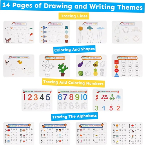Exclusive Offer💥 Kids Multi-Functional Learning Book📚—30 themes make early education fun✨