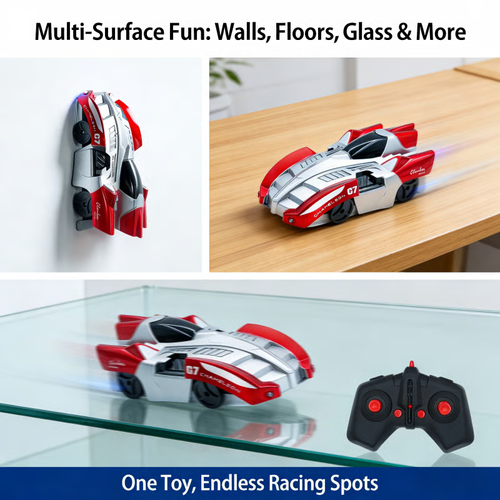 🎉Wall Climbing Remote Control Car- Dual Mode 360° Rotating– Defy Gravity, Race Anywhere!