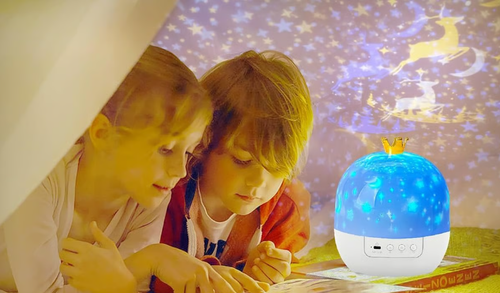 ⭐Projector Night Light for Kids 15 Sets of Films🌙Type-C Charging🔋
