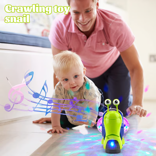 Crawling Snail Baby Toy