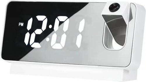 🔥Mirror Projection Alarm Clock