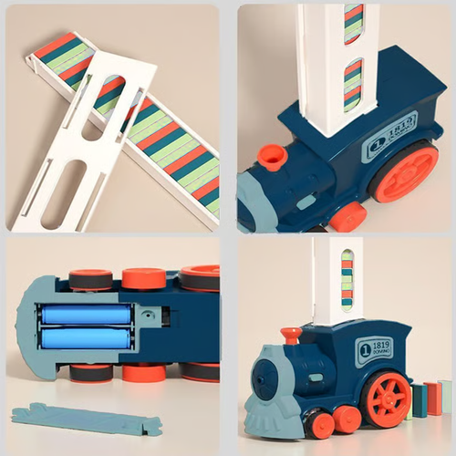 Automatic domino train