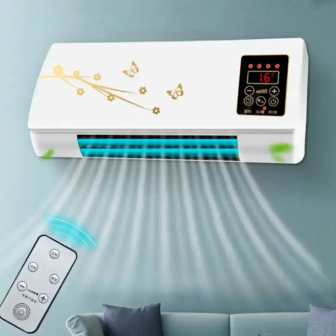 挂式空调风扇Limited time discount - brand new air conditioner ✅Lowest price sale today only! ! ! Our goods are genuine, with genuine patents, counterfeit must be investigated! Please recognize our products!