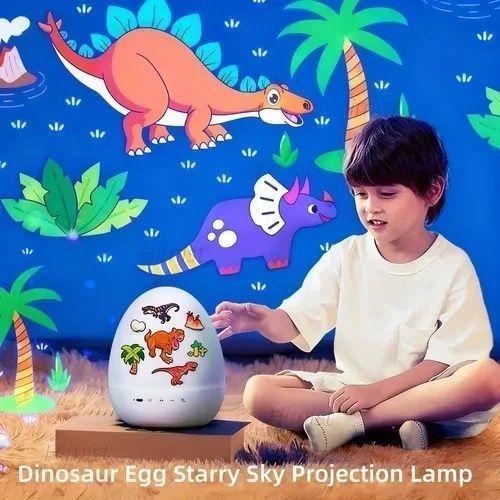 恐龙蛋星空投影灯🔥Dreamy Starry Sky Lamp🦖