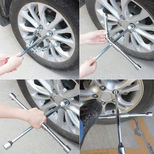 折叠扳手                     Universal Folding Lug Wrench