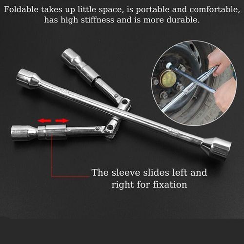 折叠扳手                     Universal Folding Lug Wrench