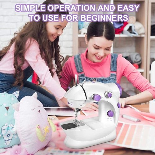 缝纫机🔥💯🏹 Household Small Mini Sewing Machine Household Mini Electric Desktop Multi-Function Automatic Sewing Machine.💫😎👉