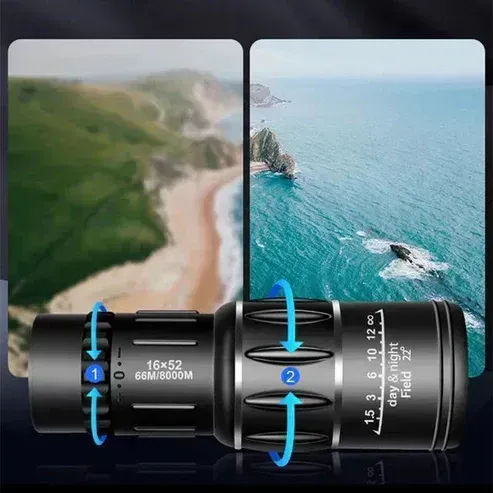 单筒高清望远镜Portable monocular telescope with high magnification