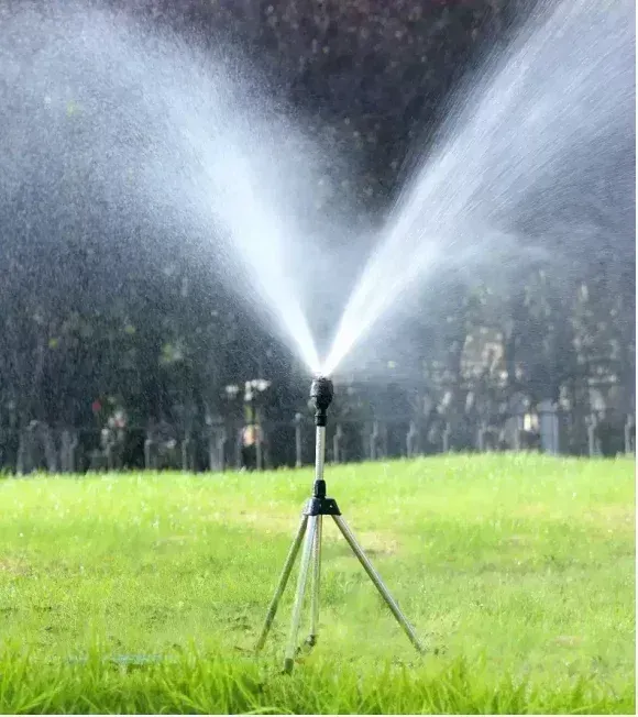 伸缩三脚架🔥💯Stainless Steel Rotary Irrigation Tripod Telescopic Support Sprinkler👇