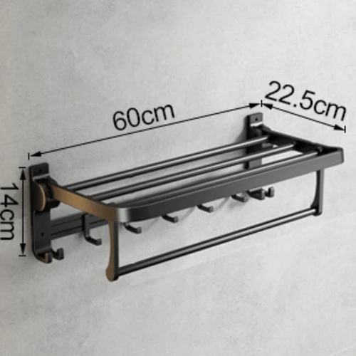 Wall-Mounted Punch-Free Towel Organizerz
