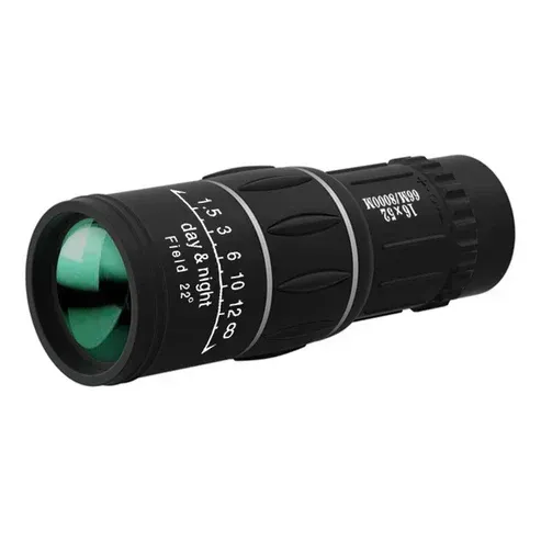 Portable monocular telescope with high magnification