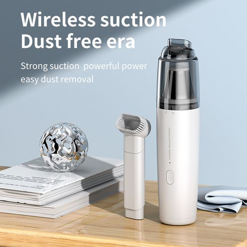 🔥Hot Seller🔥 COD！Mini Portable Car Vacuum Cleaner - Dual-Use for Home and Car, High-Powered, Wireless Charging - Handheld Powerful Vacuum Cleaner