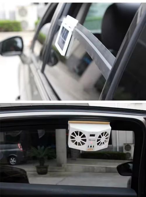 Solar Car Cooling Fan