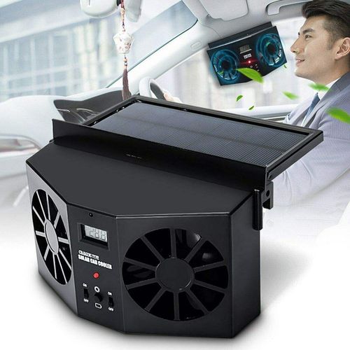 Solar Car Cooling Fan