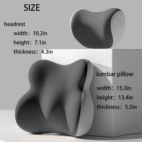 Car Seat Headrest & Lumbar Support