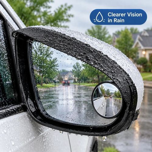 Car Mirror Rain Visor