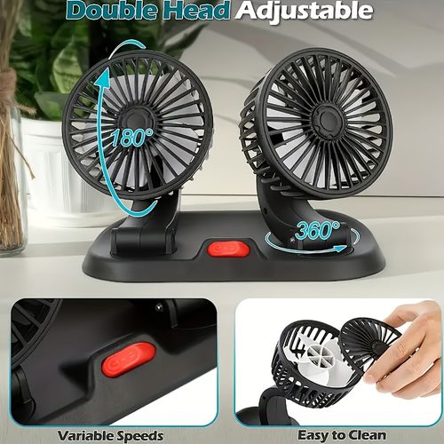 Multi-Function Car Fan