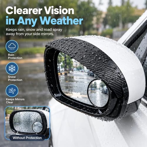 Car Mirror Rain Visor