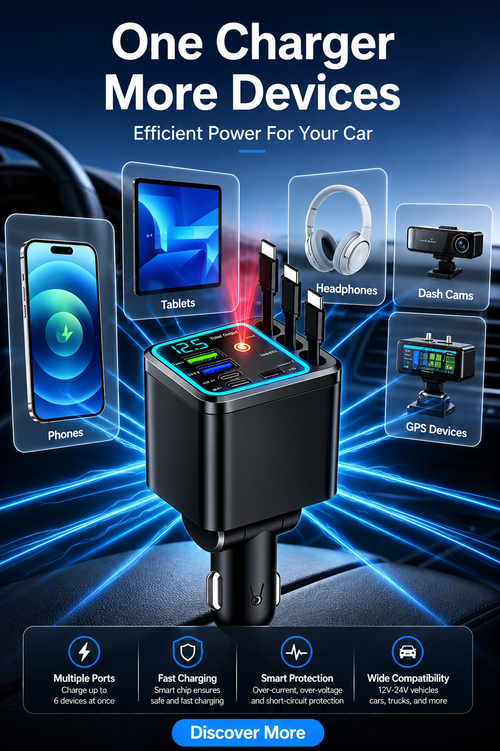 Multi-Function Car Charger