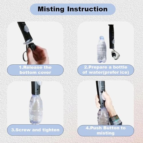 Misting Fan Umbrella