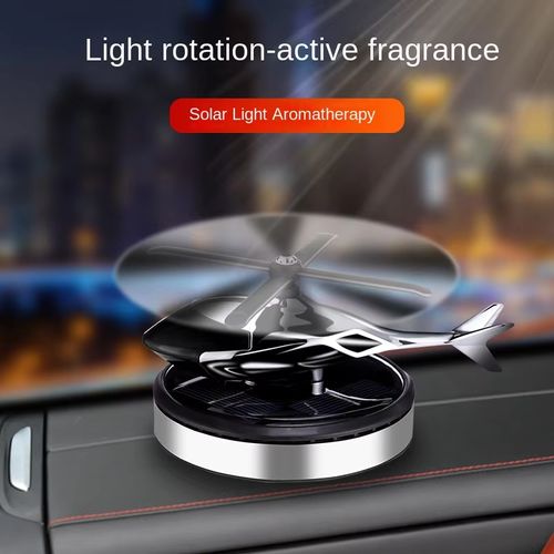 Helicopter Shaped Car Air Fresheners,Rotating Solar Powered Car Freshener, SolarHelicopter Car Aromatherapy, Car InteriorDashboard Decoration, Car Interior Decor,Universal Car Interior Decoration AccessoriesCar Accessories Car Fragrance Diffuser