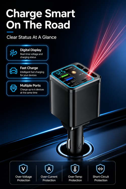 Multi-Function Car Charger
