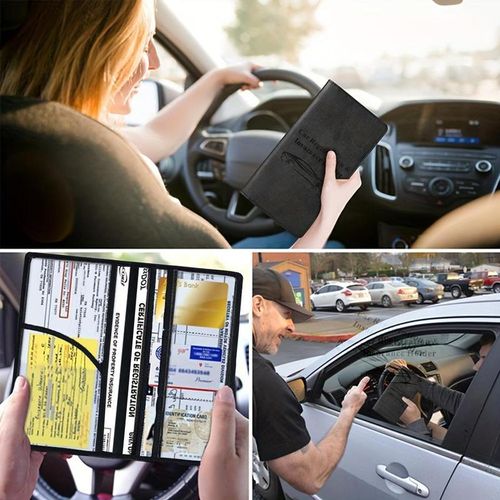 Car Storage Card Holder