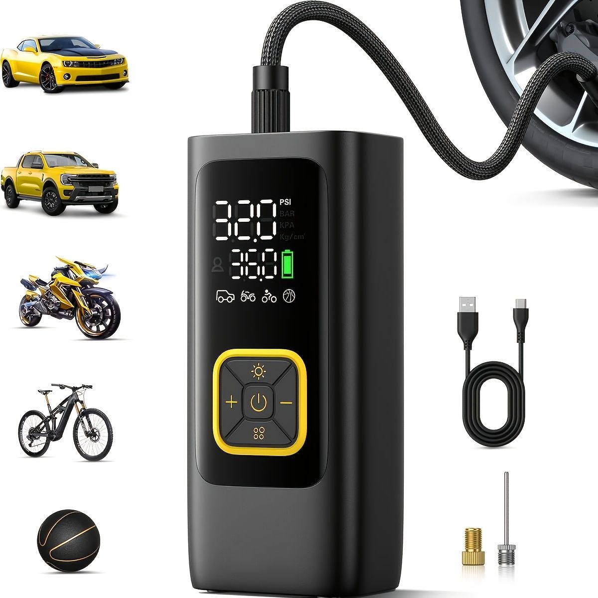 Portable Tire Inflator