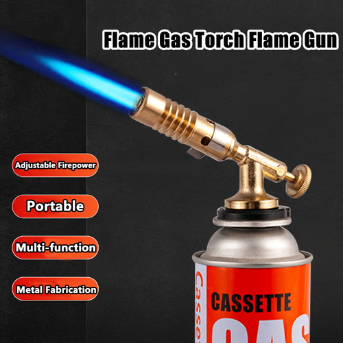 Portable Copper Gas Torch Gun🔥🧨🚬🪔