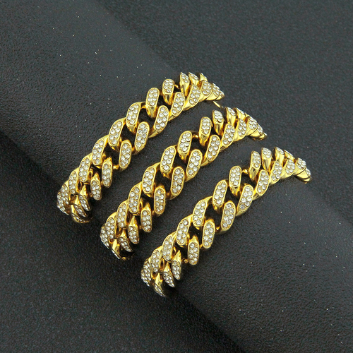 🔥 Hiphop Cuban Link Chain 💎 | Miami Bling For Men 🕶️ | Iced Out Pendant ⛓️