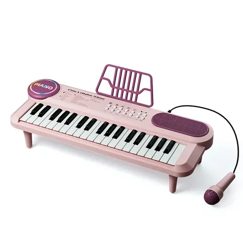 Children's electronic piano toys with microphone girls boys beginner multifunctional music player（🔥time-limited offer🔥）
