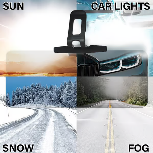 🔥 Anti-Glare Driving Visor for Sun Glare & Snow Blindness