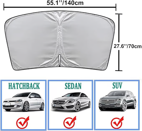 🔥Car Windshield Sun Shade Cover