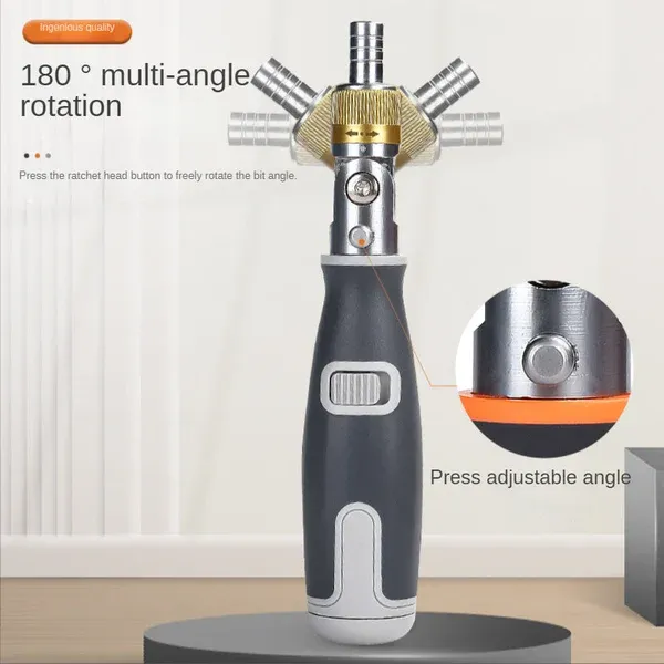 10 in 1 Multi-angle ratchet screwdriver Professional tools🎄🔥⏰✨🚀50% time limit🚀Ghana cash on delivery⏰