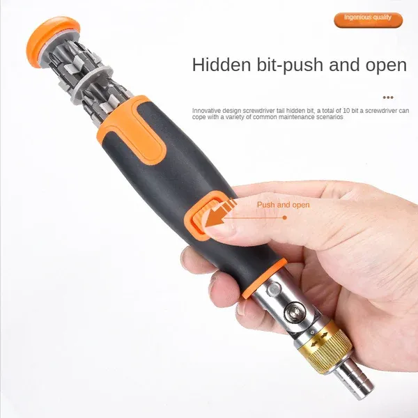 10 in 1 Multi-angle ratchet screwdriver Professional tools🎄🔥⏰✨🚀50% time limit🚀Ghana cash on delivery⏰
