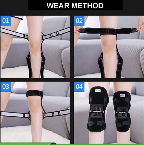 Knee Assist Brace – Protective Gear for Hiking and Sports, Support for Seniors, Fitness and Walking Aid, Stair-Climbing Support, Patellar Knee Brace
