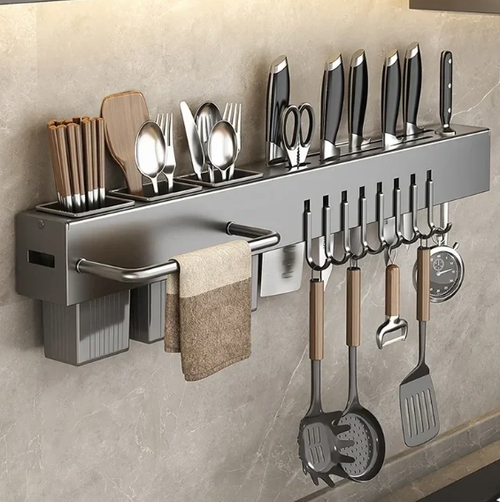 🍴🔪 Multifunctional kitchen knife and chopstick holder - practical storage and order in the kitchen