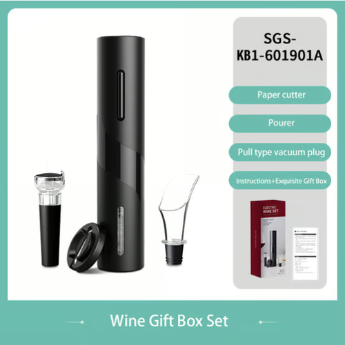 Electric Bottle Opener Set for Home Gift Party Valentine's Day
