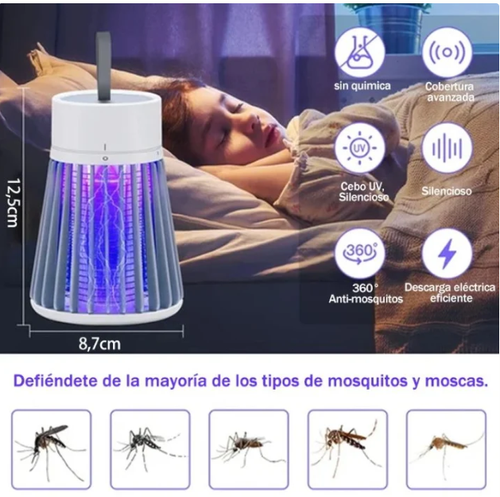 🎯🦟 Zap-X Portable Insect Zapper — Indoor & Outdoor Electric Bug Zapper: Highly Effective Fly & Mosquito Catcher 🔥⚡