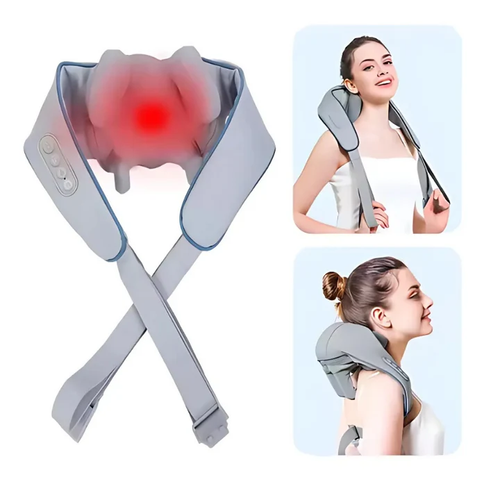 Neck Massager: Soothing warmth, relaxing neck and shoulder massager