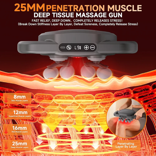6 Heads Massager Machine