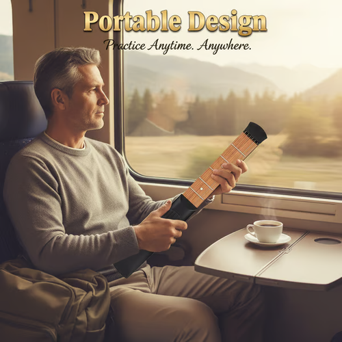 Pocket Size Portable Guitar Practice Tool