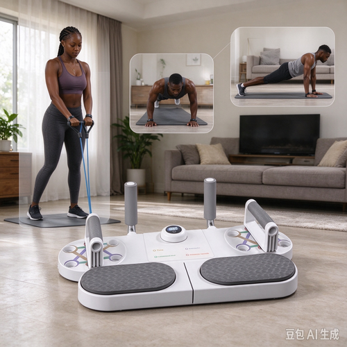 Multifunctional Abdominal Chest Workout Board, Foldable Ab Trainer Fitness Equipment