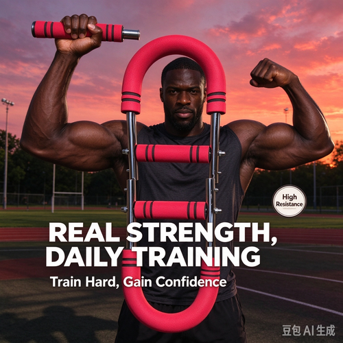 U Shape Forearm Exerciser, Adjustable Wrist Arm Strengthener Fitness Trainer